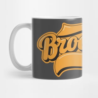 New York Brooklyn - Brooklyn Schriftzug - Brooklyn Logo Mug